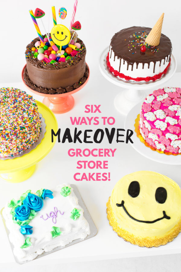 DIY Kids Birthday Cakes
 Cakeover Six Grocery Store Cake Hacks Studio DIY