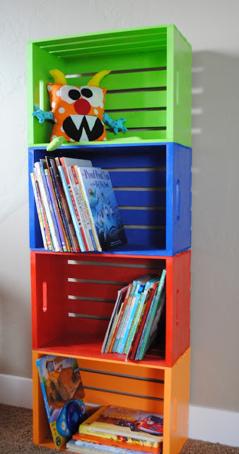 DIY Kids Bookshelf
 40 Easy DIY Bookshelf Plans