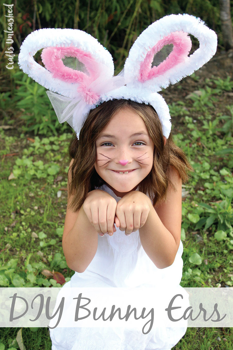 DIY Kids Bunny Costume
 DIY Bunny Ears Quick and Easy Consumer Crafts