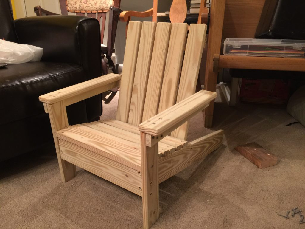 DIY Kids Chair
 DIY Kid’s Adirondack Chair – Redeemed Creative