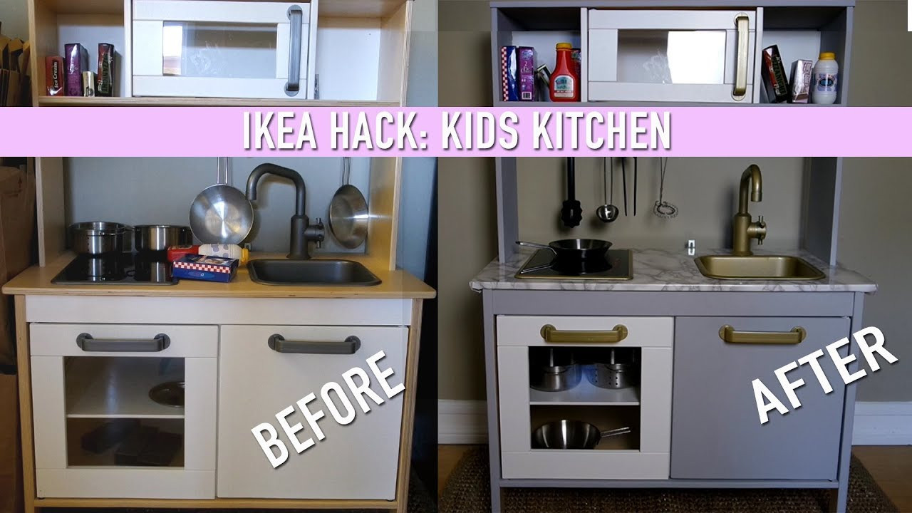 DIY Kids Kitchens
 IKEA Hack DIY Kids Kitchen Set