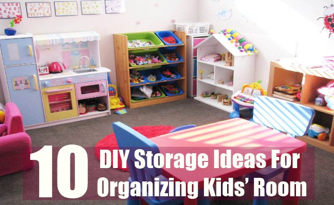 DIY Kids Room Organization
 Organize Your Home