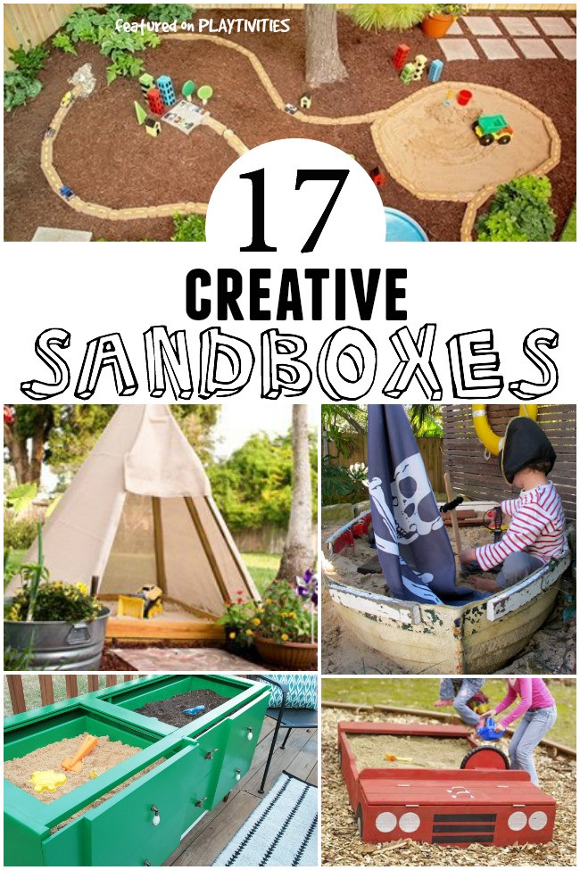 DIY Kids Sandbox
 Kid Sandbox Ideas
