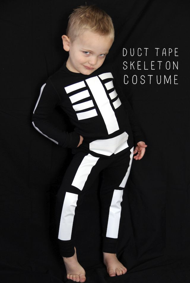 DIY Kids Skeleton Costume
 DIY Halloween Costumes for Kids The Idea Room