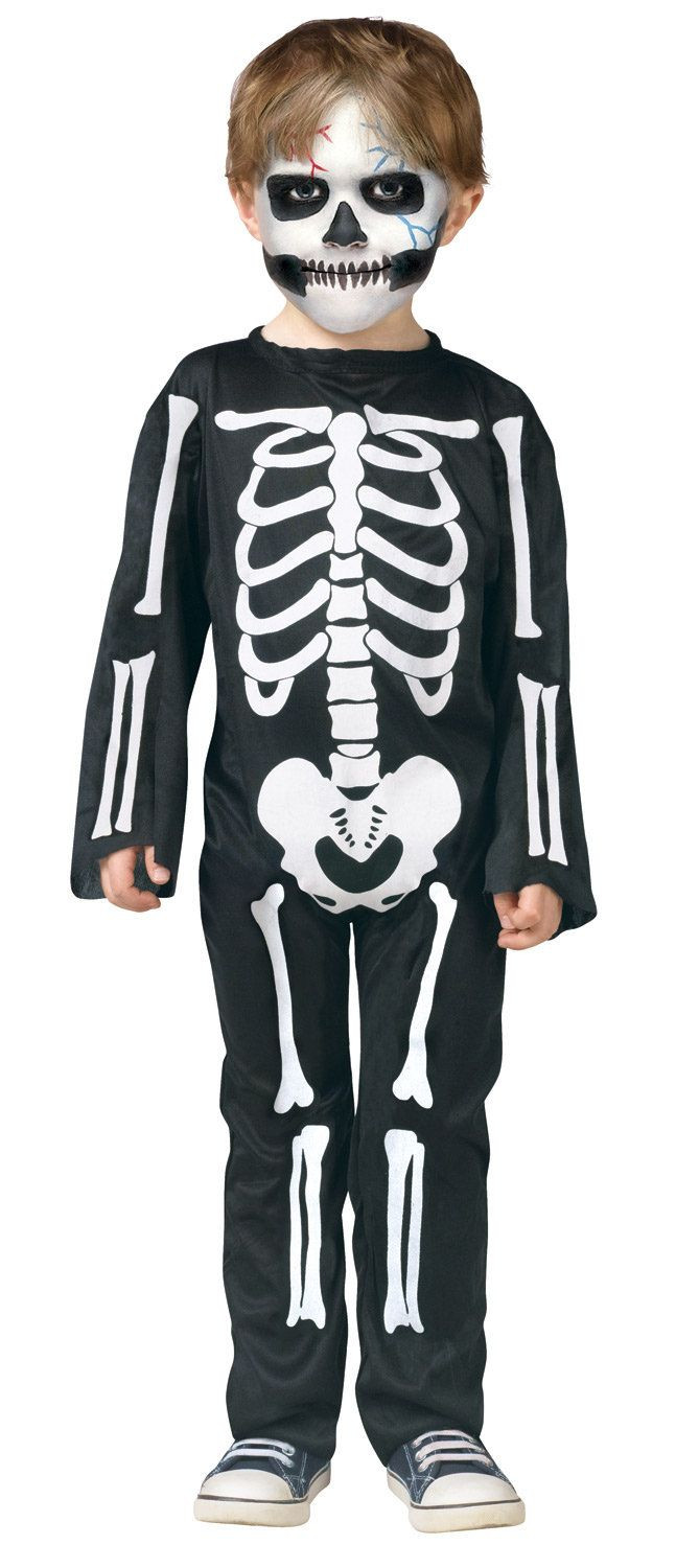 DIY Kids Skeleton Costume
 skeleton costumes for kids