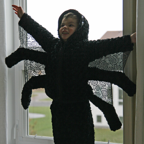 DIY Kids Spider Costume
 DIY Spider Costume
