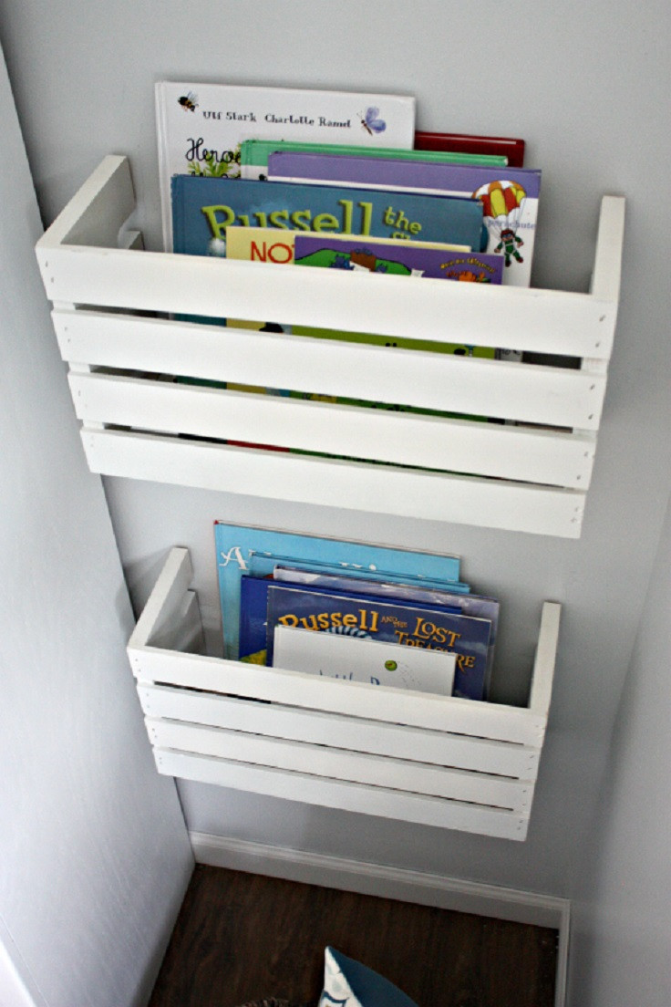 Diy Kids Storage
 Top 10 DIY Kid’s Book Storage Ideas Top Inspired