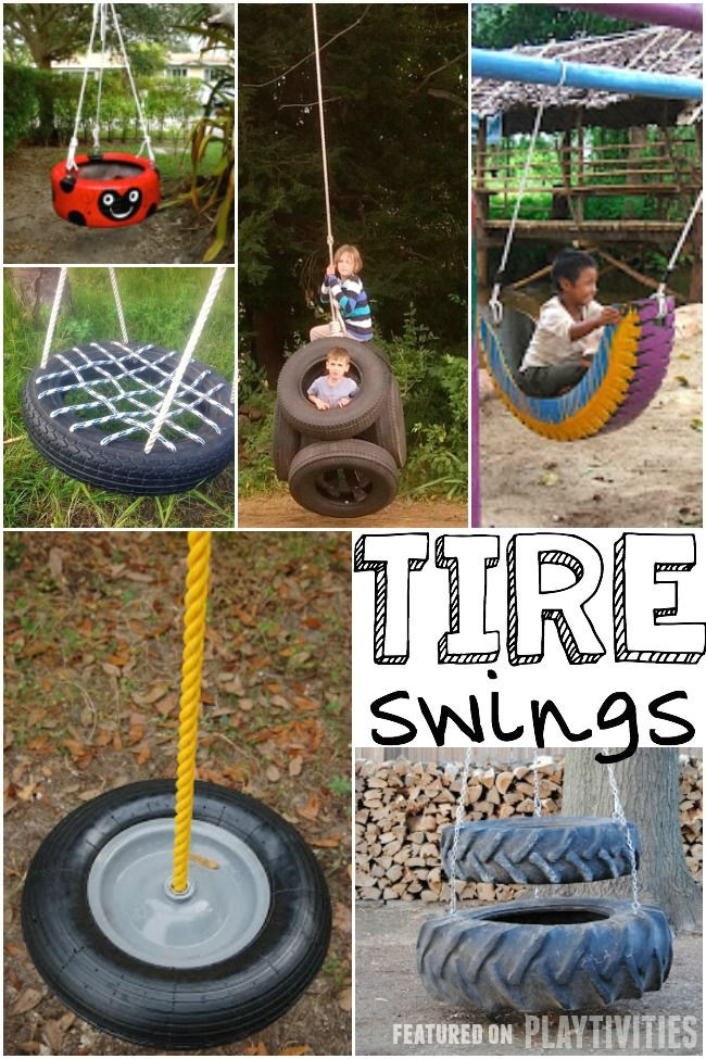 Diy Kids Swings
 25 DIY Swings You Can Make For Your Kids Playful area