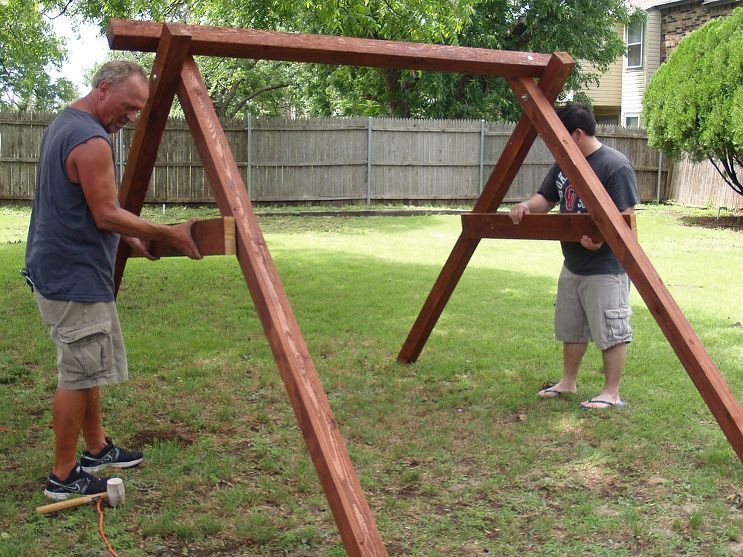 Diy Kids Swings
 Exactly How to Build A Swing in About an Hour