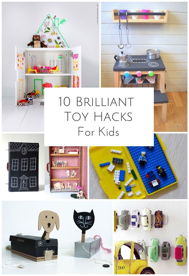 Diy Kids Toys
 10 BRILLIANT DIY TOY HACKS FOR KIDS