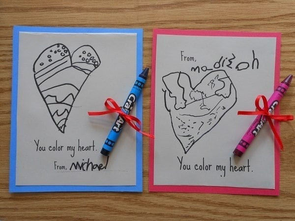 DIY Kids Valentine Cards
 30 DIY Valentine s Day Ideas for Kids