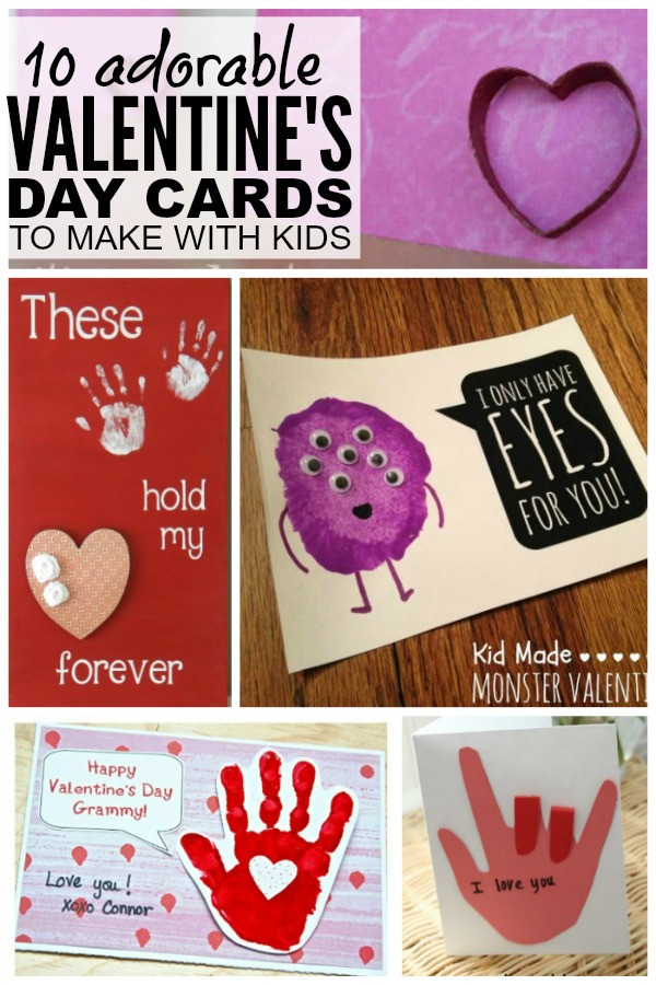 DIY Kids Valentine Cards
 Valentine´s Day Preschool 2016