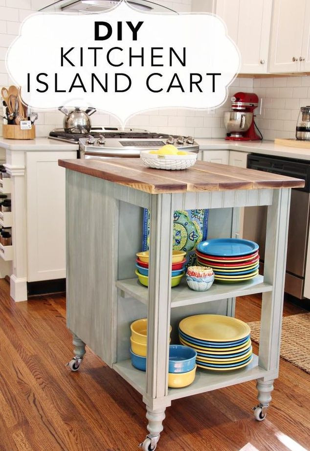 DIY Kitchen Islands Plans
 DIY Kitchen Island Cart With Plans
