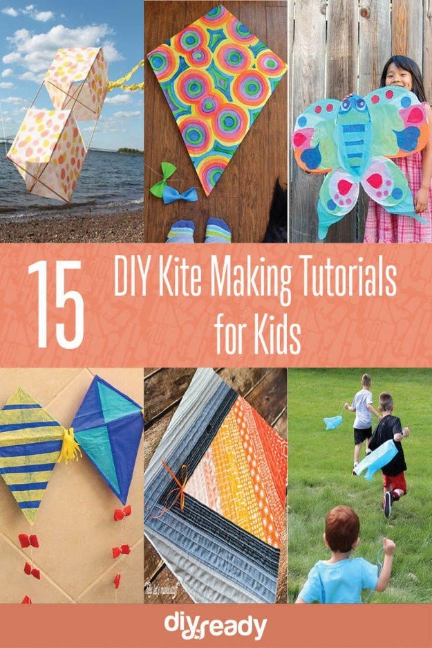 DIY Kite For Kids
 15 DIY Kite Making Instructions for Kids