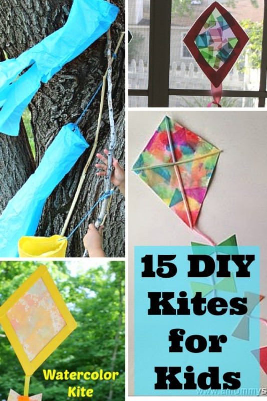 DIY Kite For Kids
 15 DIY Kites for Kids