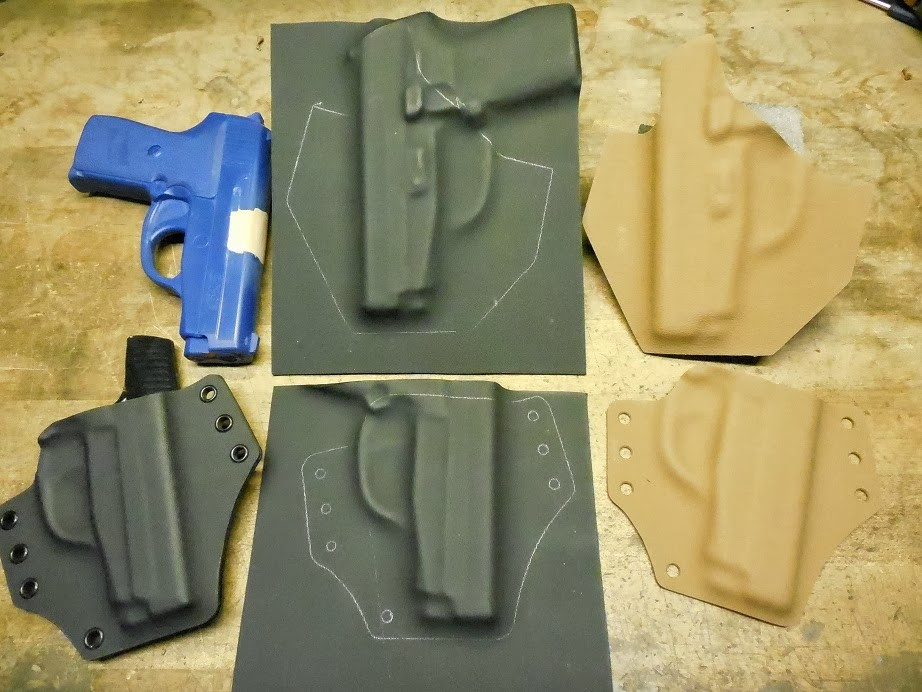 DIY Leather Holster Kit
 Making Durable Templates the key to speeding up