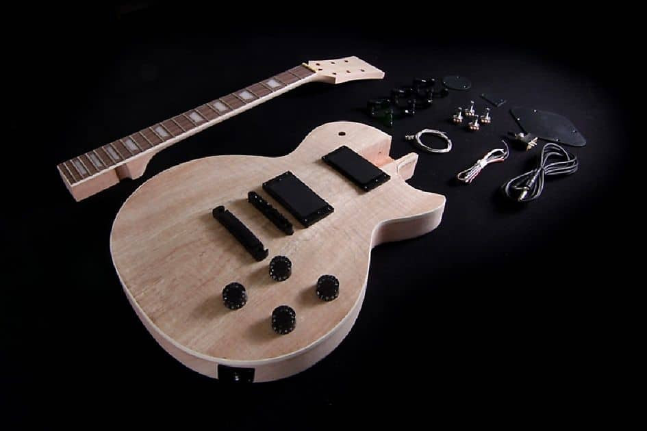 DIY Les Paul Kit
 DIY Electric Guitar Kit Les Paul Project Mahogany Body w