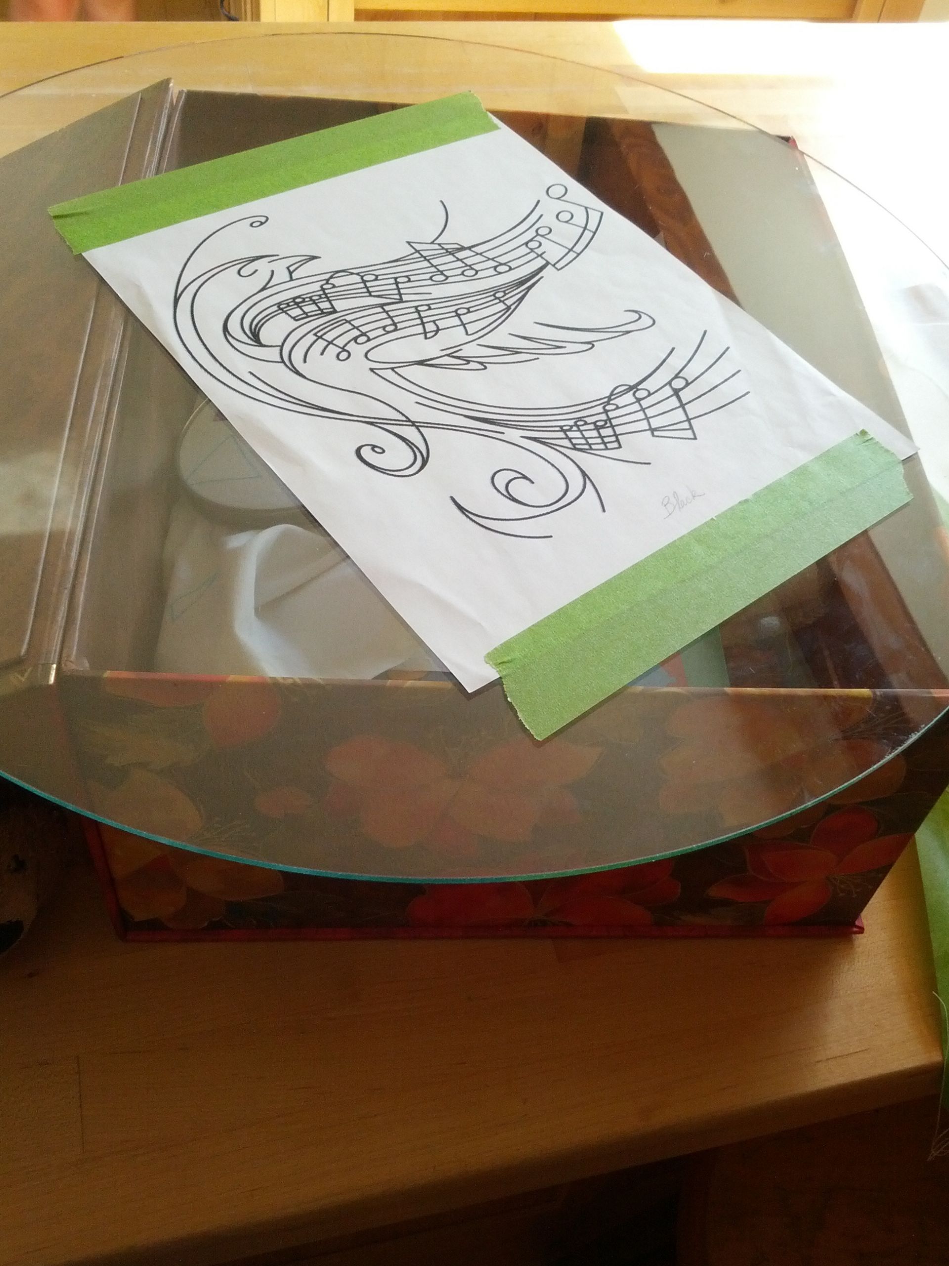 DIY Lightbox For Tracing
 DIY Light Table Transferring Designs • Frabjus Lady and