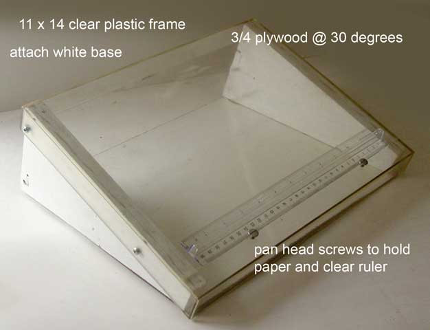 DIY Lightbox For Tracing
 FULL CIRCLE Old School to New School Drawing and