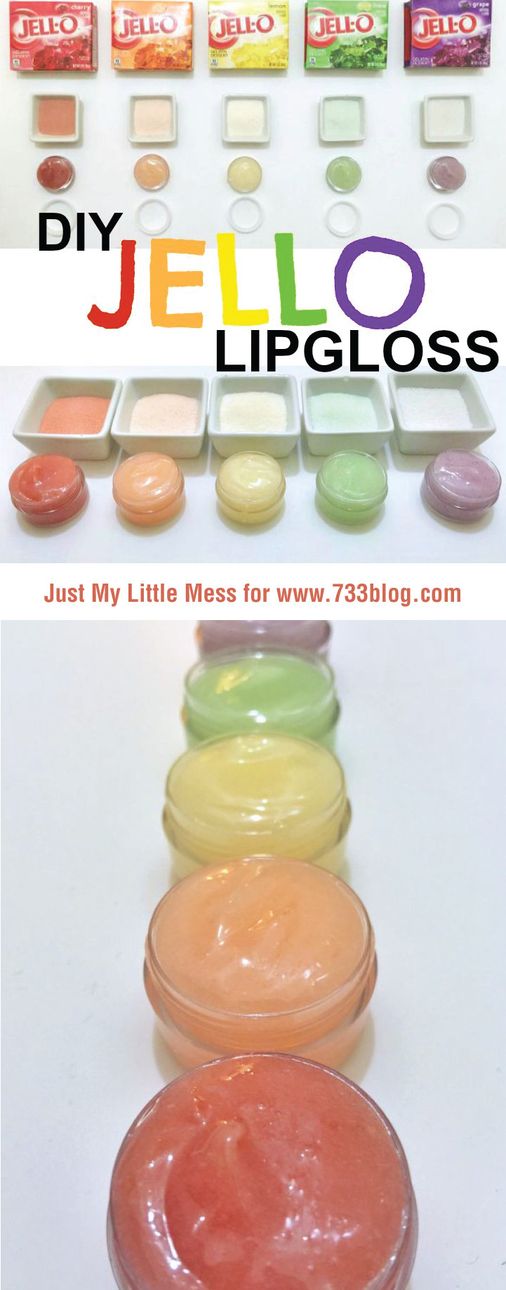 DIY Lip Gloss For Kids
 DIY JELLO Lip Gloss Inspiration Made Simple