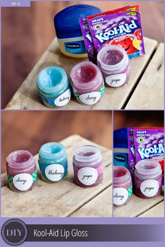 DIY Lip Gloss For Kids
 Try this colorful lip gloss made with just two ingre nts