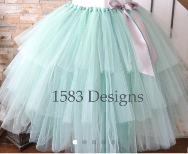 DIY Long Tulle Skirt For Adults
 Tiered tulle skirt