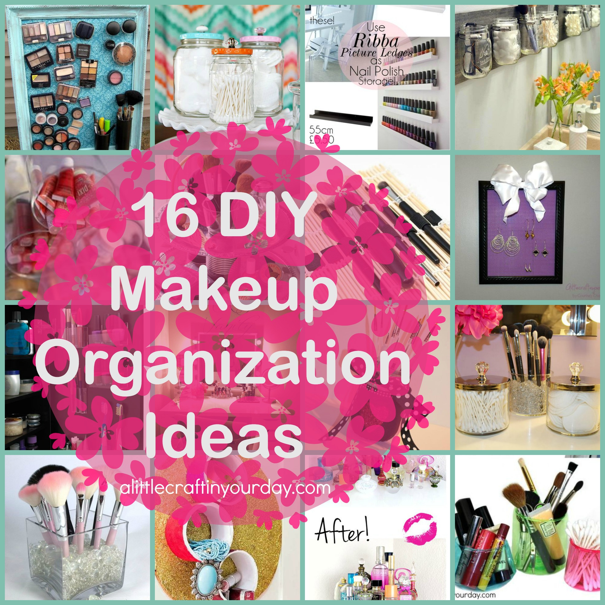 DIY Makeup Organization Ideas
 16 DIY Makeup Organization Ideas A Little Craft In Your Day