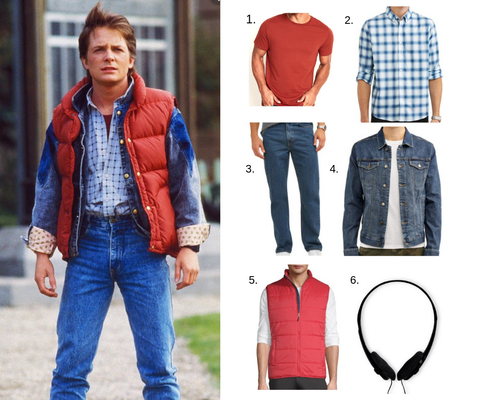 DIY Marty Mcfly Costume
 DIY Back To The Future Halloween Costumes South Lumina Style