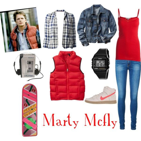 DIY Marty Mcfly Costume
 if Marty Mcfly was a girl