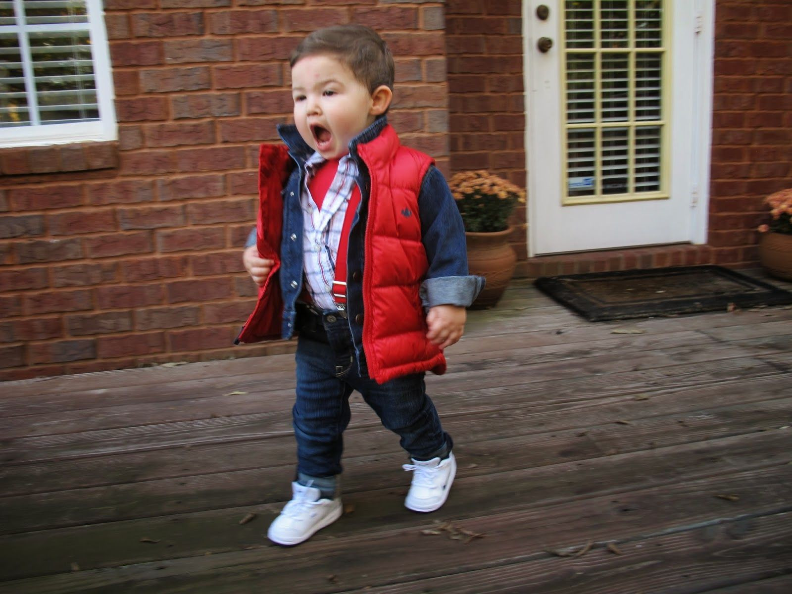 DIY Marty Mcfly Costume
 BABY MARTY MCFLY love and lion HOMEMADE HALLOWEEN