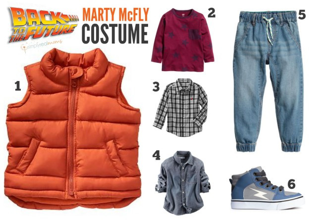 DIY Marty Mcfly Costume
 DIY Sibling Halloween Costume Back To The Future Simply