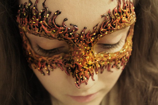 DIY Masquerade Masks
 DIY Fire Masquerade