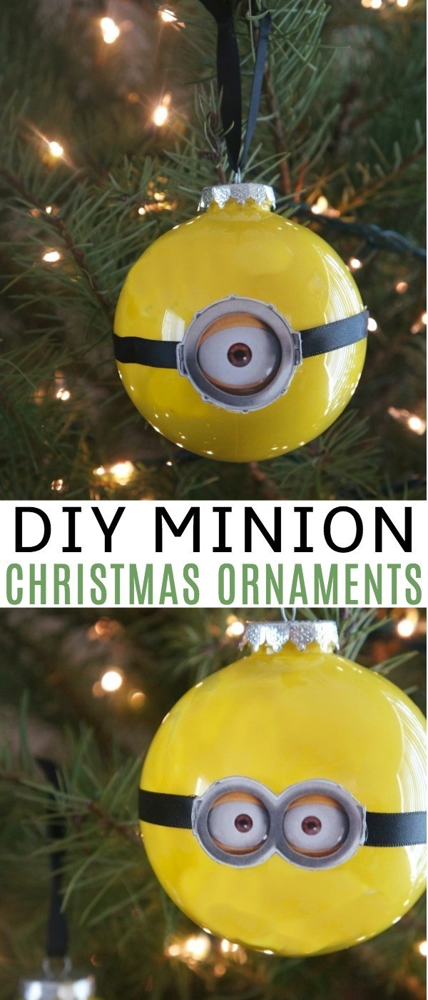 DIY Minion Christmas Ornaments
 DIY Minion Christmas Ornaments Holiday Fun For