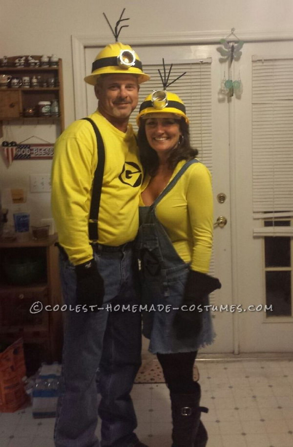 DIY Minion Costumes For Adults
 Stylish Couple Costume Ideas