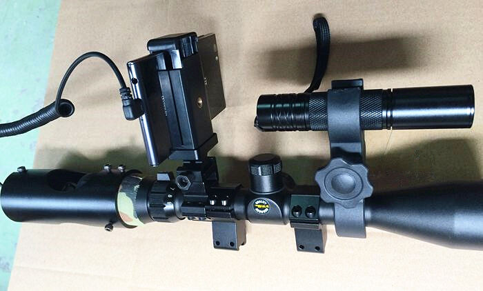 DIY Night Vision Scope Kit
 Android Mobile Phone Hunting DIY Night Vision Scope with