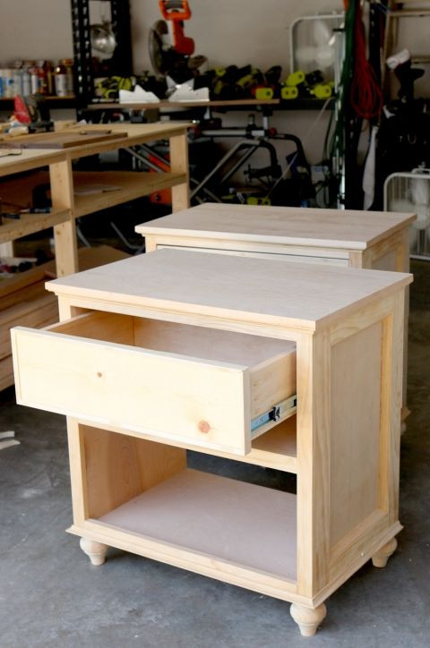 DIY Nightstands Plans
 How To Build DIY Nightstand Bedside Tables