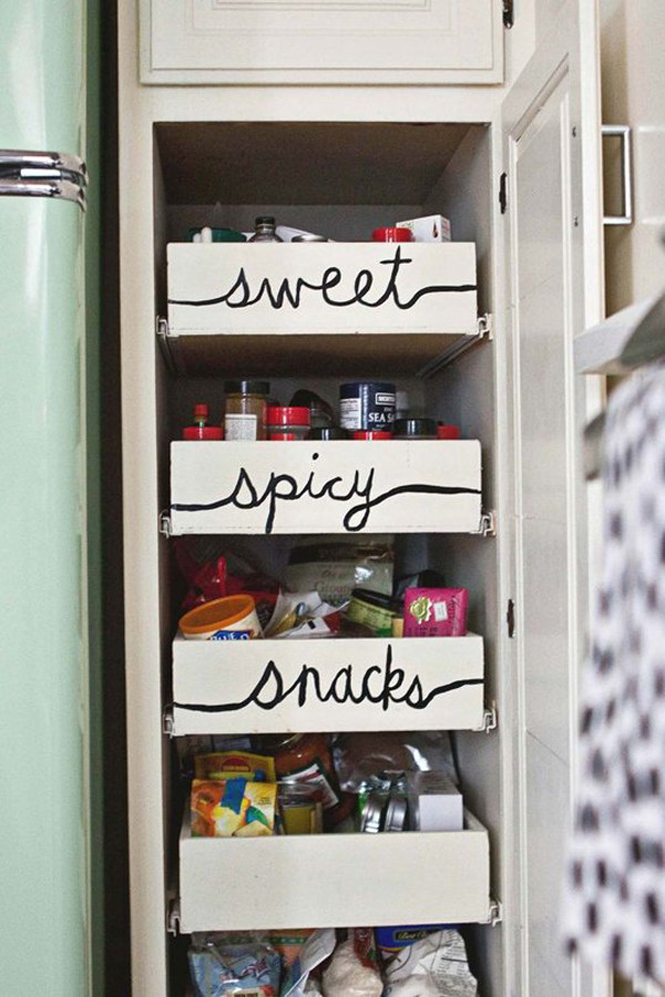 DIY Organizer Ideas
 diy kitchen storage ideas