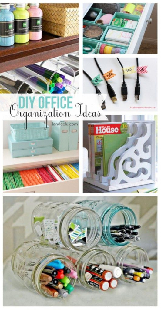 DIY Organizing Ideas
 Pretty and Inexpensive Ways to Organize Your Home