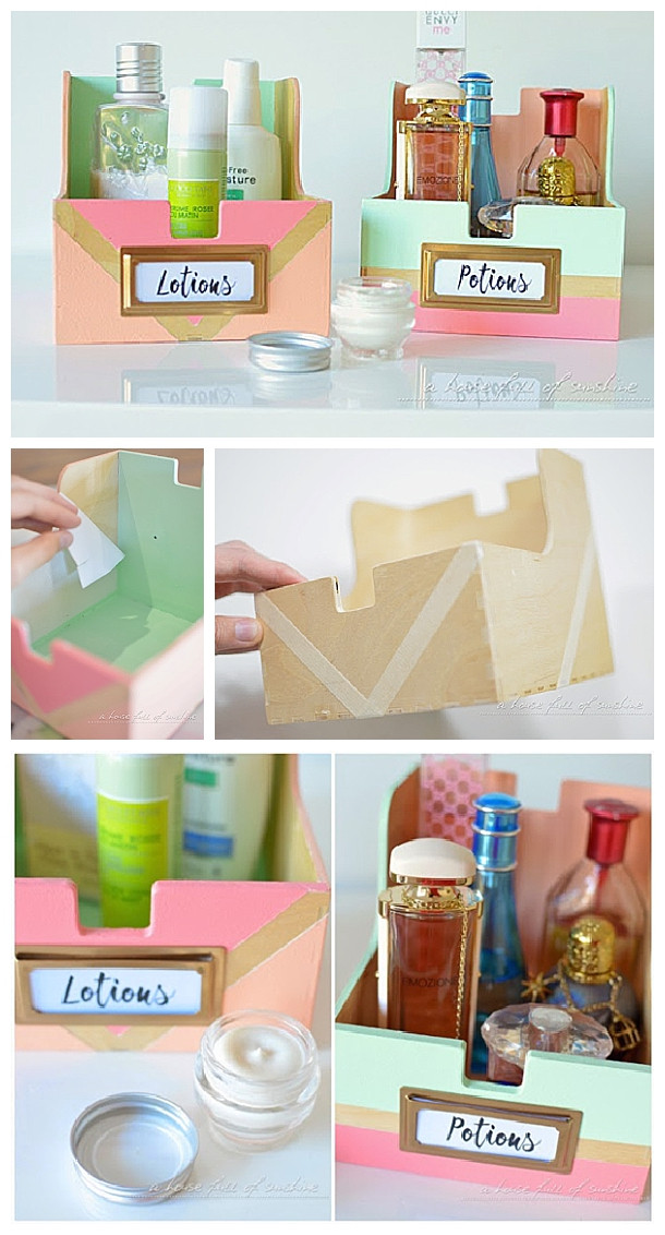 DIY Organizing Ideas
 EASY Inexpensive Do it Yourself Ways to Organize and