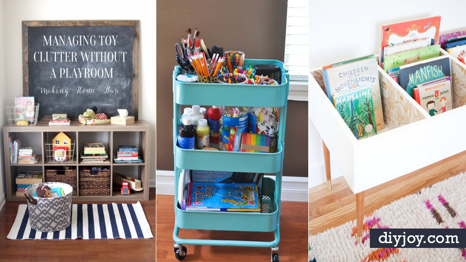 DIY Organizing Ideas
 30 DIY Organizing Ideas for Kids Rooms