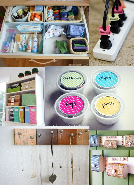 DIY Organizing Ideas
 35 DIY Home Organizing Ideas