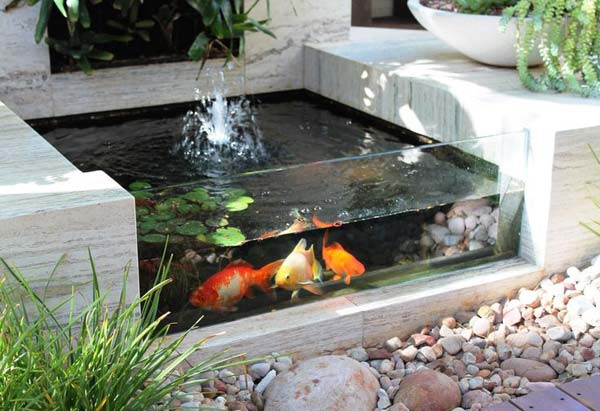 DIY Outdoor Aquarium
 Wow 22 Small Garden or Backyard Aquarium Ideas Will Blow