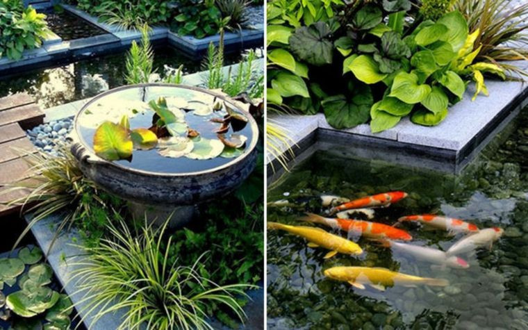 DIY Outdoor Aquarium
 Estanques DIY de diseño minimalista para peces Koi