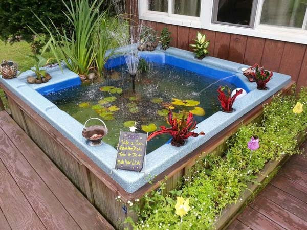 DIY Outdoor Aquarium
 22 Small Garden or Backyard Aquarium Ideas Will Blow Your Mind