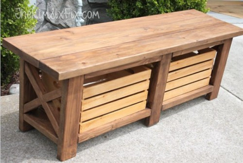 DIY Outdoor Bench With Storage
 10 Smart DIY Outdoor Storage Benches Shelterness