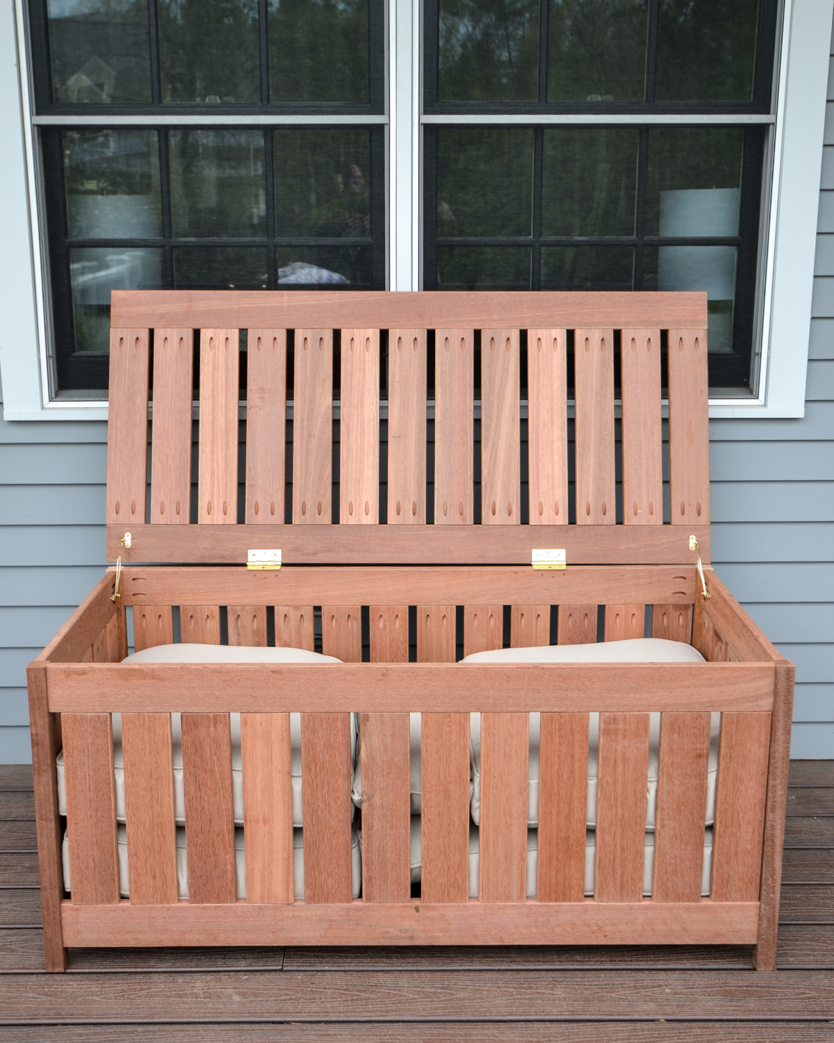 DIY Outdoor Bench With Storage
 DIY Outdoor Storage Box The Chronicles of Home