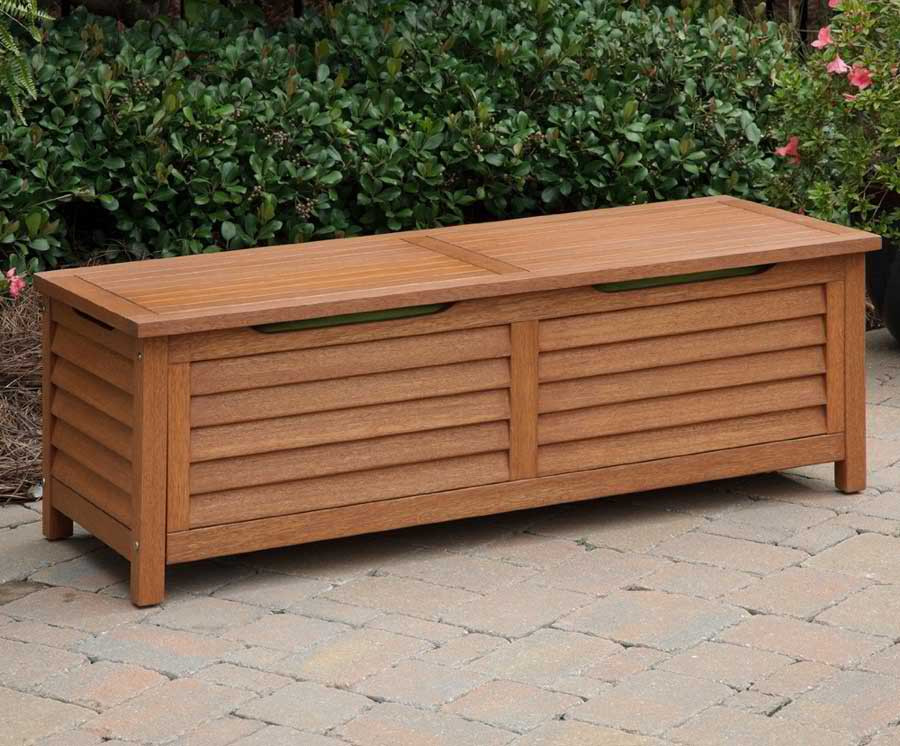 DIY Outdoor Bench With Storage
 Waterproof Outdoor Cushion Storage