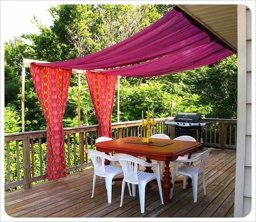 DIY Outdoor Canopy Frame
 DIY outdoor canopy Outdoors Tents