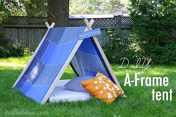 DIY Outdoor Canopy Frame
 10 CREATIVE BACKYARD CAMPING IDEAS FOR KIDS