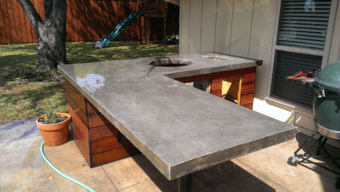 DIY Outdoor Countertops
 Outdoor Concrete Countertop Sealer BSTCountertops